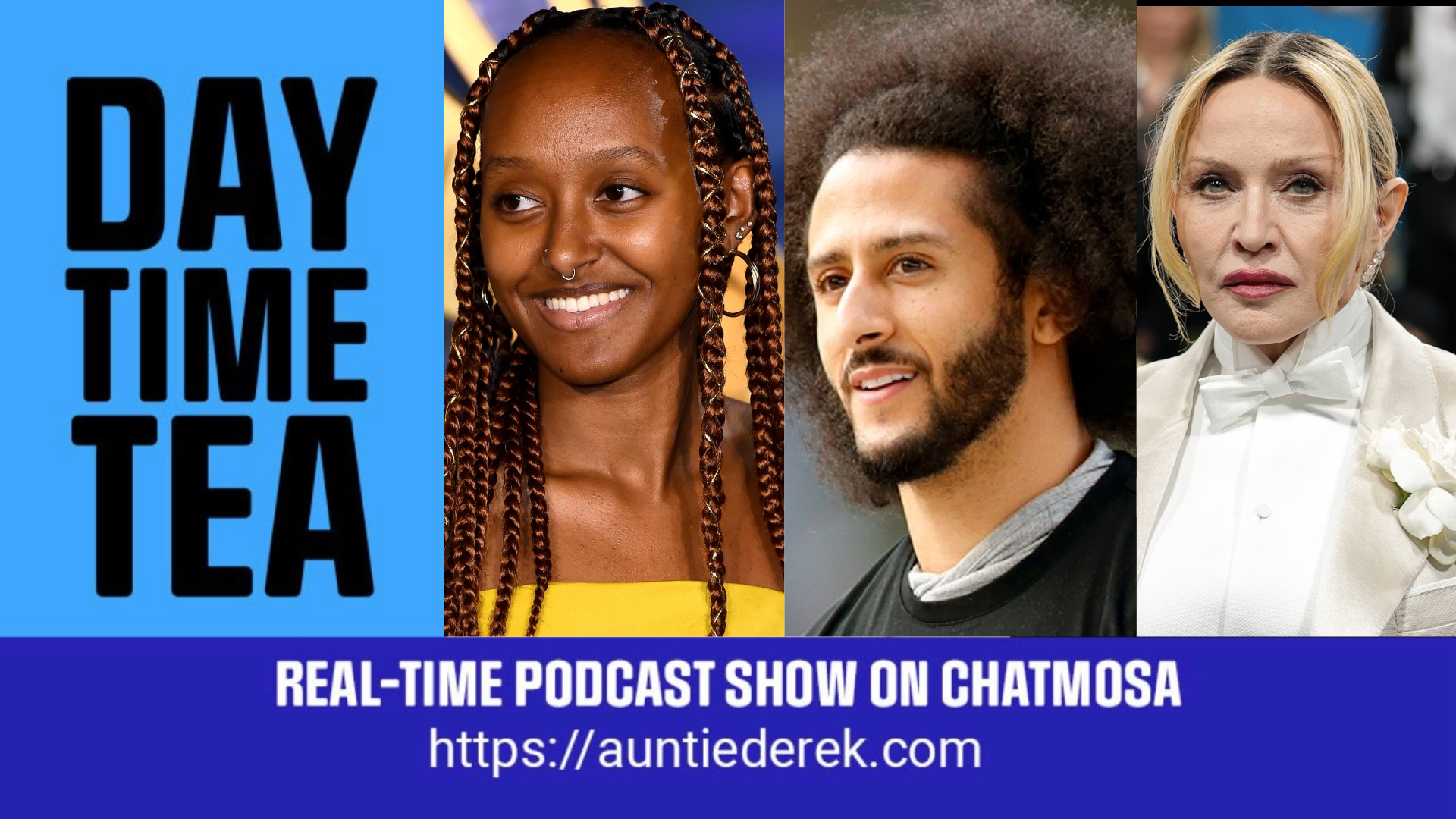 Auntie Derek's Daytime Tea - Monday 7/13/26 episode artwork